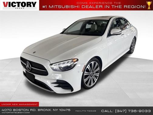 Polar White 2021 Mercedes-Benz E-Class 4MATIC