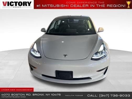 Pearl White Multi-Coat 2021 Tesla Model 3 Standard Range Plus RWD
