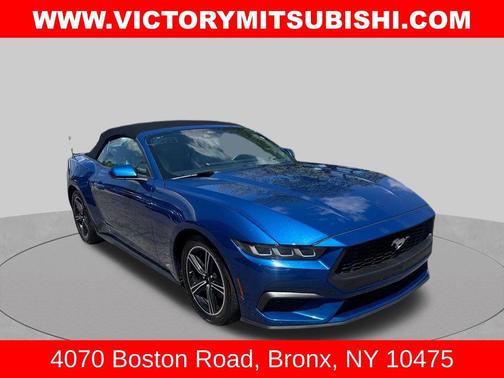Atlas Blue Metallic 2024 Ford Mustang EcoBoost Premium