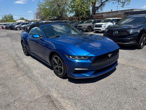 ATLAS BLUE METALLIC 2024 Ford Mustang EcoBoost Premium