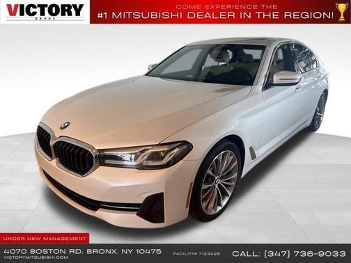 Mineral White Metallic 2022 BMW 530 i