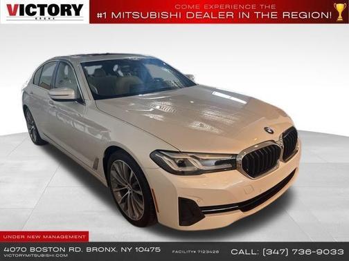 Mineral White Metallic 2022 BMW 530 i