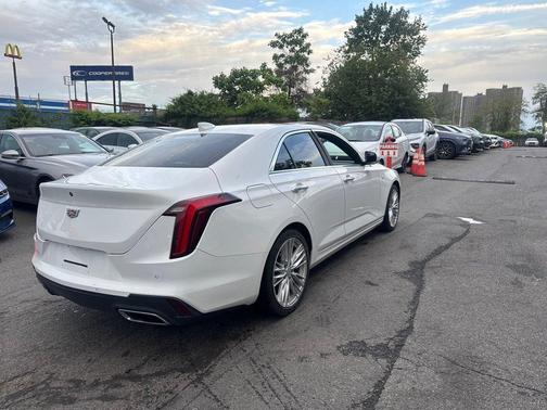 Summit White 2020 Cadillac CT4 Premium Luxury