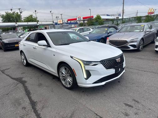 Summit White 2020 Cadillac CT4 Premium Luxury