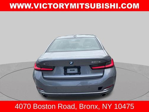 Skyscraper Grey Metallic 2024 BMW 330e xDrive