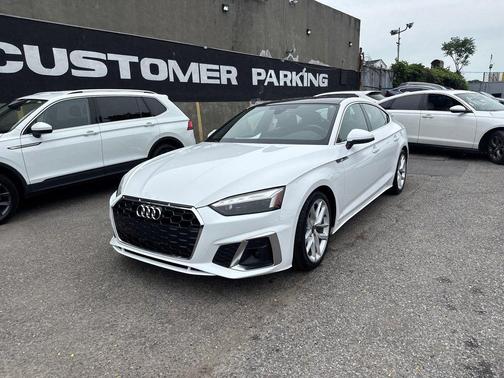 Arkona White 2024 Audi A5 Sportback 45 S Line Premium Plus