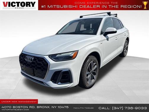 Ibis White 2023 Audi Q5 45 S line Premium Plus
