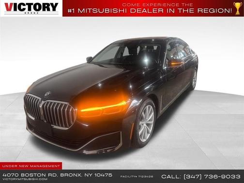 Black Sapphire Metallic 2020 BMW 740 xDrive