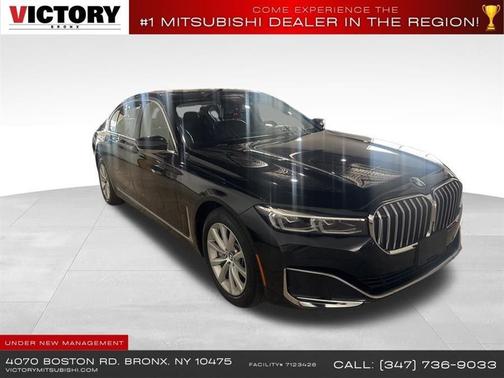 Black Sapphire Metallic 2020 BMW 740 xDrive