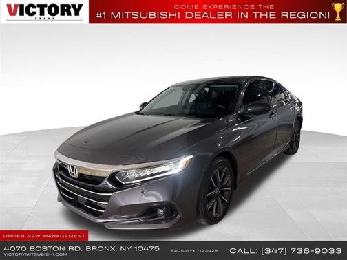 Modern Steel Metallic 2022 Honda Accord EX-L 1.5T CVT