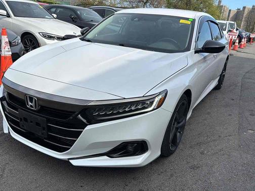 Platinum White Pearl 2022 Honda Accord Sport SE 1.5T