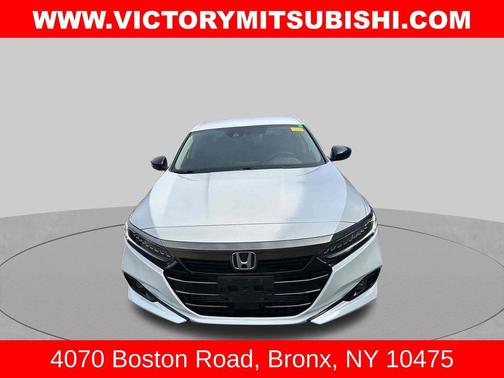 Platinum White Pearl 2022 Honda Accord Sport SE 1.5T