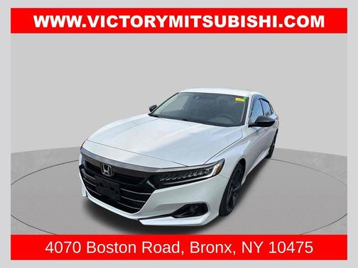 Platinum White Pearl 2022 Honda Accord Sport SE 1.5T