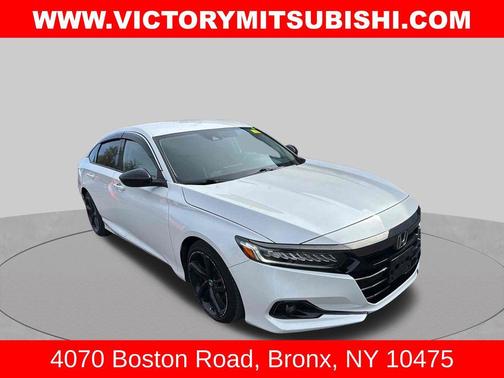 Platinum White Pearl 2022 Honda Accord Sport SE 1.5T