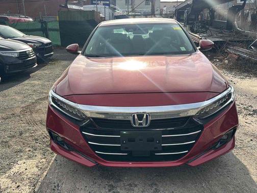 Radiant Red Metallic 2021 Honda Accord Hybrid EX
