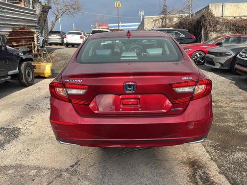 Radiant Red Metallic 2021 Honda Accord Hybrid EX