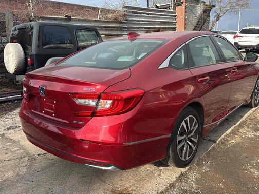 Radiant Red Metallic 2021 Honda Accord Hybrid EX