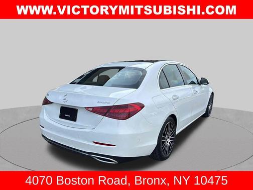 MANUFAKTUR Moonlight White Metallic 2023 Mercedes-Benz C-Class C 300 4MATIC