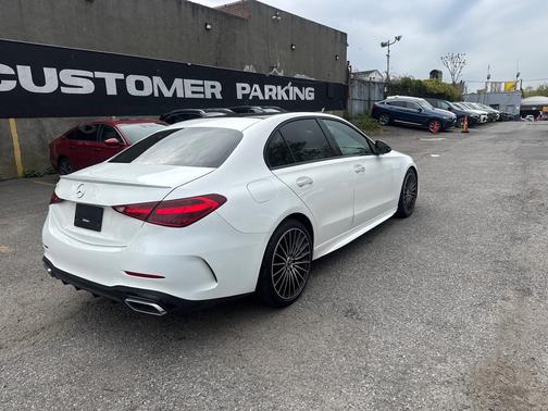 MANUFAKTUR Moonlight White Metallic 2022 Mercedes-Benz C-Class C 300 Sedan