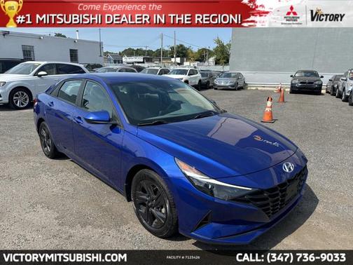 Intense Blue 2021 Hyundai ELANTRA SEL