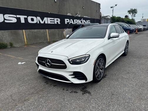 Polar White 2021 Mercedes-Benz E-Class E 350 RWD Sedan