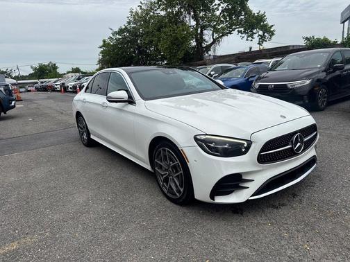 Polar White 2021 Mercedes-Benz E-Class E 350 RWD Sedan