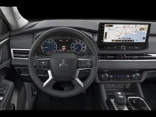 White Diamond/Black Roof 2026 Mitsubishi Outlander Trail Edition S-AWC