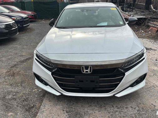 Platinum White Pearl 2022 Honda Accord Sport 1.5T