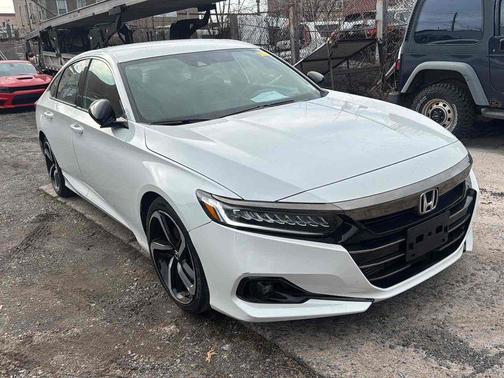 Platinum White Pearl 2022 Honda Accord Sport 1.5T