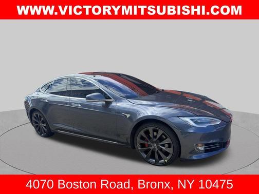 Gray 2020 Tesla Model S Performance