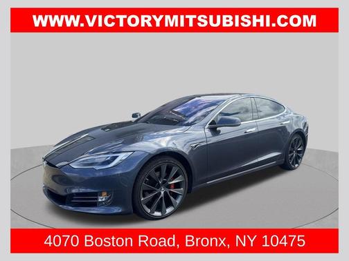 Gray 2020 Tesla Model S Performance