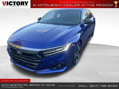 Still Night Pearl 2021 Honda Accord Sport SE 1.5T