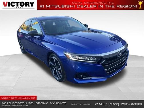 Still Night Pearl 2021 Honda Accord Sport SE 1.5T