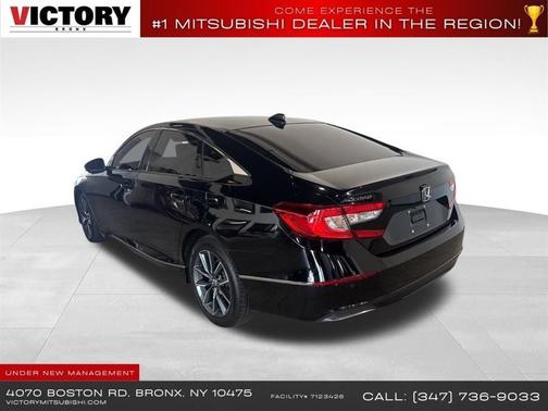 Crystal Black Pearl 2021 Honda Accord EX-L 1.5T
