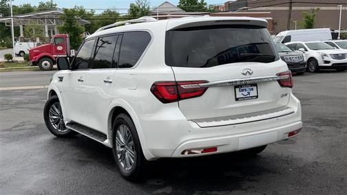 Moonstone White 2018 INFINITI QX80 Base