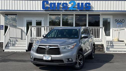 Silver Sky Metallic 2016 Toyota Highlander XLE