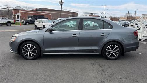 Silk Blue Metallic 2017 Volkswagen Jetta 1.4T SE