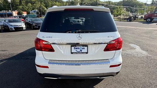 White 2015 Mercedes-Benz GL-Class 4MATIC