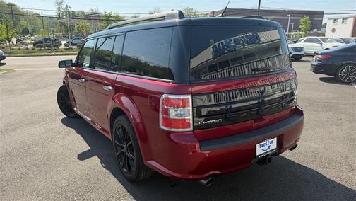 Red 2018 Ford Flex Limited w/EcoBoost