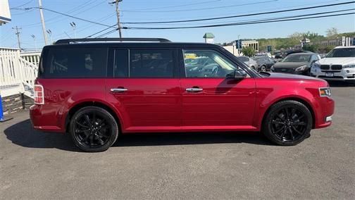 Red 2018 Ford Flex Limited w/EcoBoost