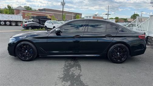 Black 2018 BMW M550 i Xdrive