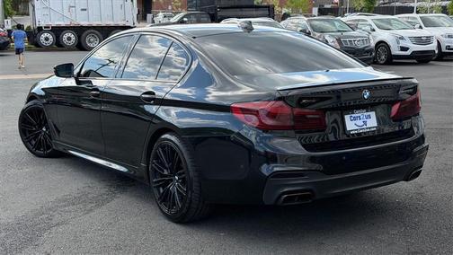 Black 2018 BMW M550 i Xdrive