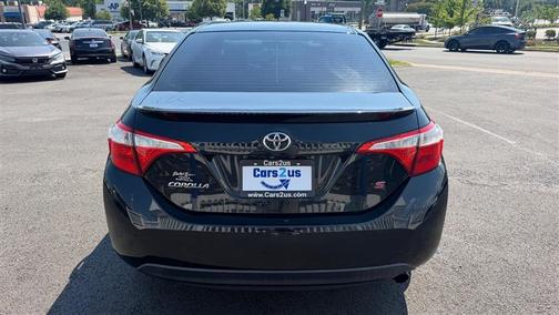 Black Sand Mica 2015 Toyota Corolla S Plus