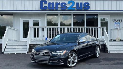 Black 2013 Audi S6 4.0T Prestige