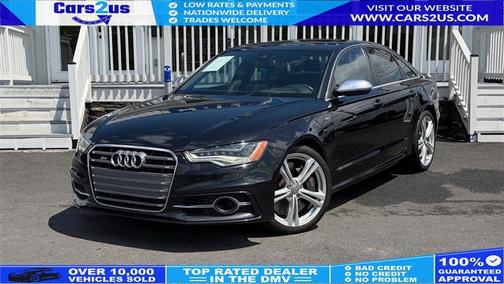 Black 2013 Audi S6 4.0T Prestige