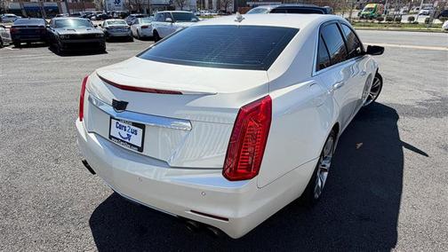 White Diamond Tricoat 2014 Cadillac CTS 3.6L Twin Turbo Vsport