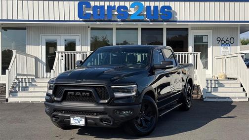 Diamond Black Crystal Pearl 2020 RAM 1500 Rebel