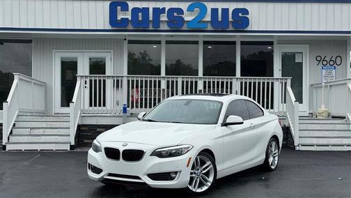 White 2015 BMW 228 xDrive