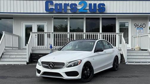 White 2017 Mercedes-Benz AMG C 43 4MATIC