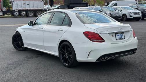 White 2017 Mercedes-Benz AMG C 43 4MATIC